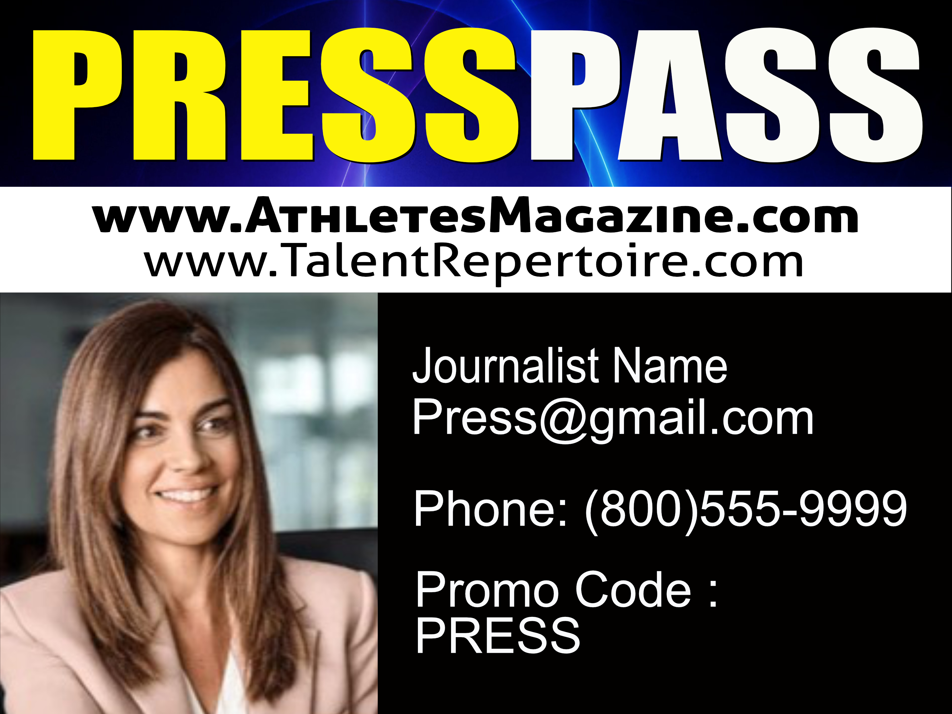 Journalist Postcard